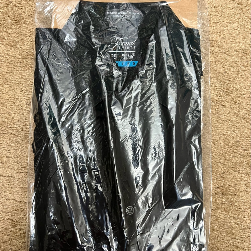Boys Black Formal Shirt